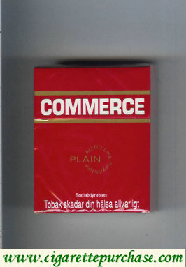 Commerce Plain cigarettes